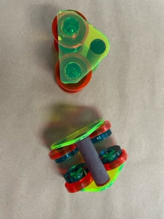 Acrylic Roller Foot Toy